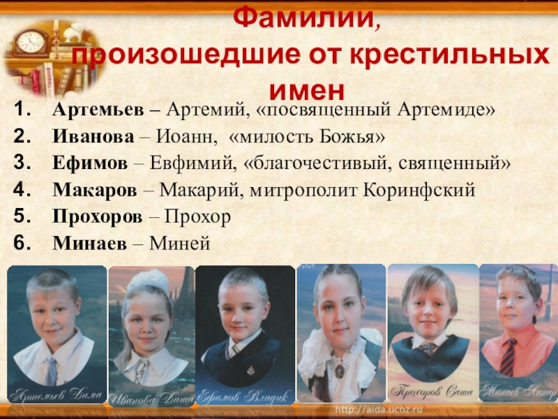 Скажи фамилию