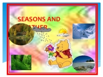 Презентация по английскому языку на тему The weather (4 класс)