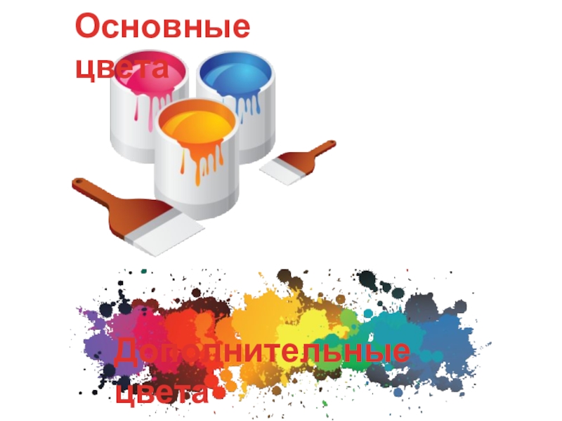 Презентация 1 класс разноцветные краски презентация