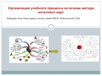 Организация учебного процесса на основе метода интеллект-карт