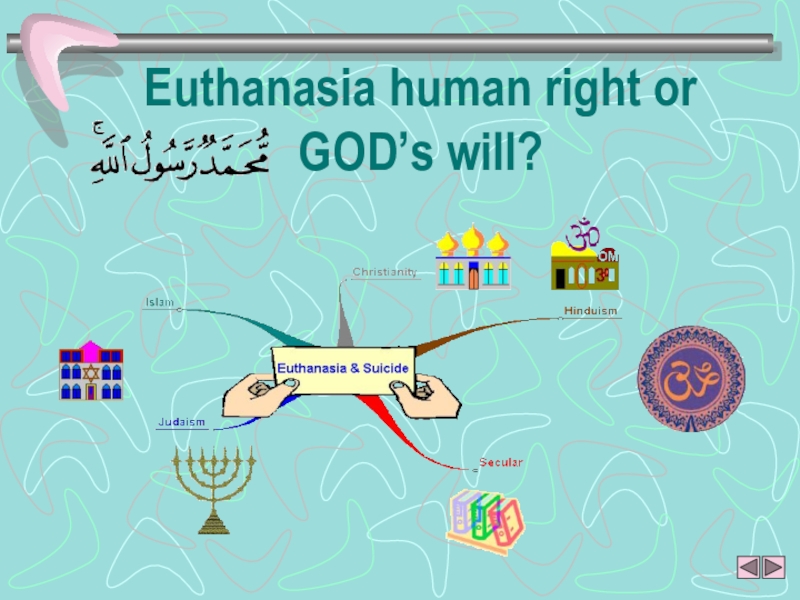 Реферат: Euthanasia The Right To Live Or