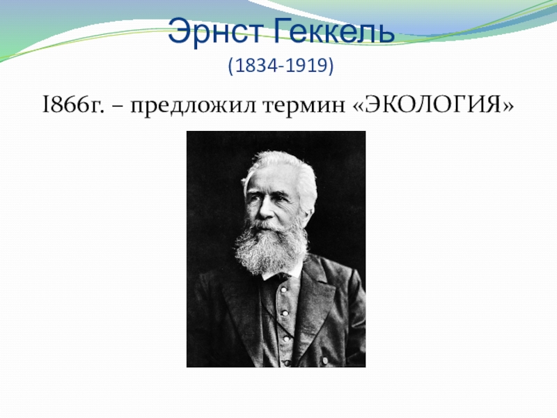 Определение экологии геккеля. Эрнст Геккель экология. Эрнст Геккель термин экология. Экология по Геккелю. Термин экология предложил.