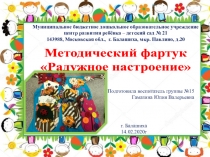 Методический фартук .Радужное настроение.