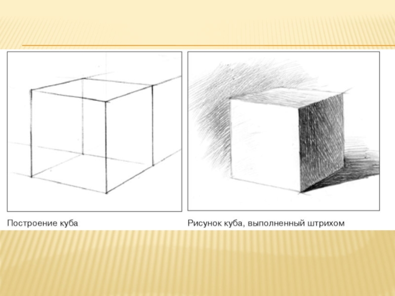 Рисование объемных фигур презентация