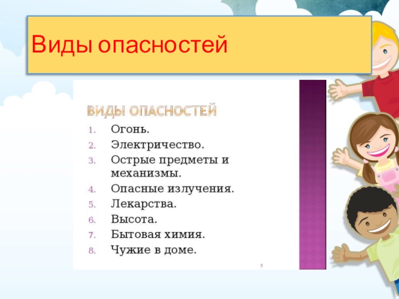 Проект на тему домашние опасности 2 класс