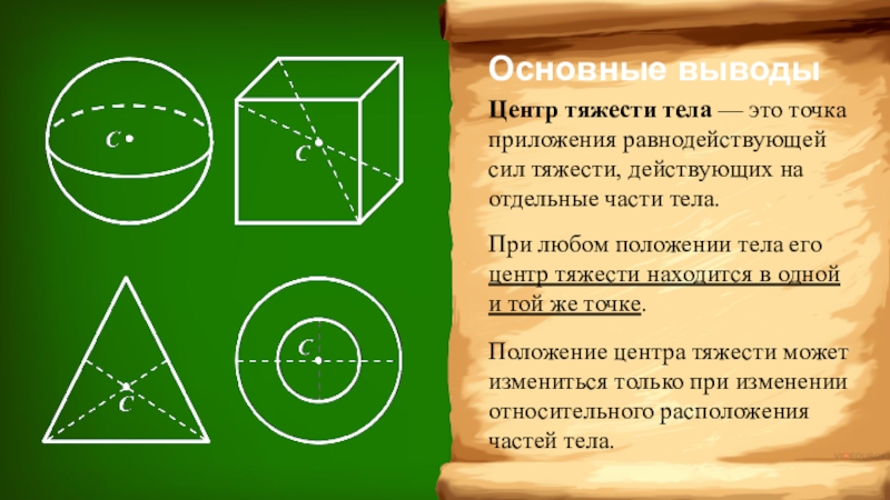 Центр тяжести это точка. Центр тяжести. Центр тяжести тела. Центр тяжести геометрических фигур. Центр тяжести физика.