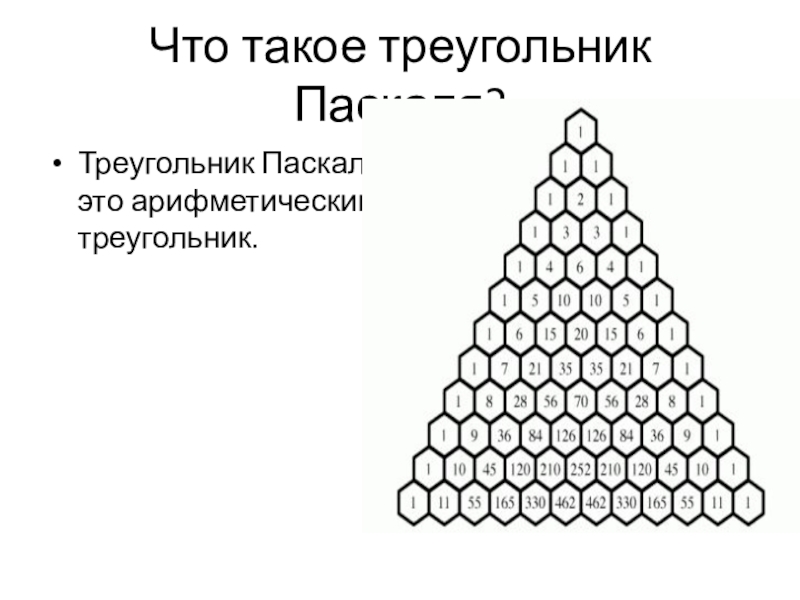 На рисунке 1 дострой седьмую строку треугольника паскаля