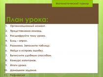 Презентация по математике Действия с целыми числами (6 класс)