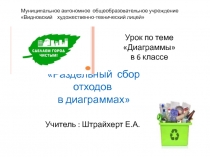 Презентация по математике на тему Диаграммы(6класс)