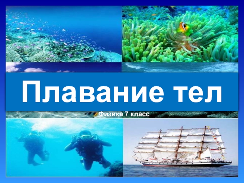 Плавание тел презентация