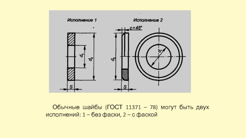 Шайба 10 чертеж