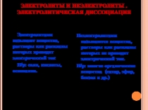 Презентация Гидролиз солей