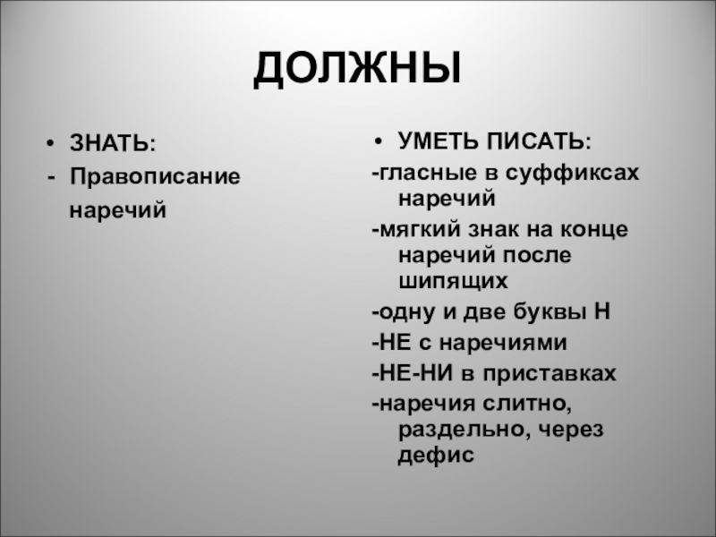 Знаю знаю написание. Что нужно знать, чтобы правильно написать гласную на конце наречия?. Мягкий знак на конце слов после шипящих правило. Правописание не знаю. Что нужно знать чтобы написать гласную на конце наречия.