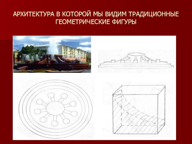 Проект по теме геометрия в архитектуре