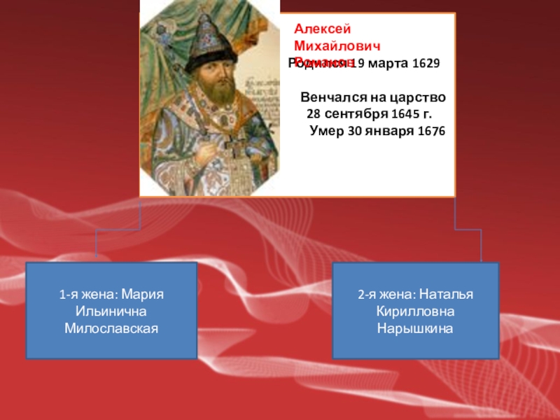 Презентация по истории наследники алексея михайловича