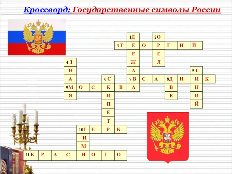 Государственная найти ответы. Кроссворд символы России. Кроссворд про Россию. Кроссворд на тему символы России. Кроссворд государственные символы России.