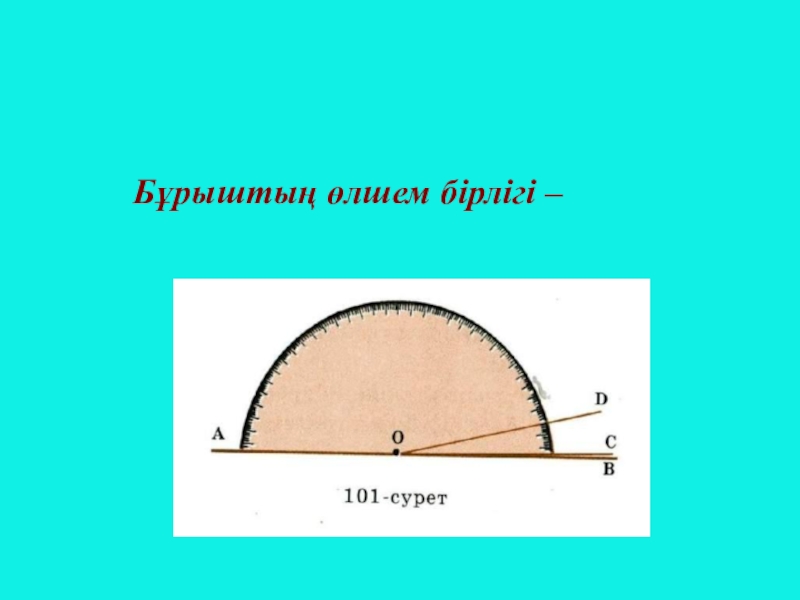 Бұрыш 5 сынып презентация