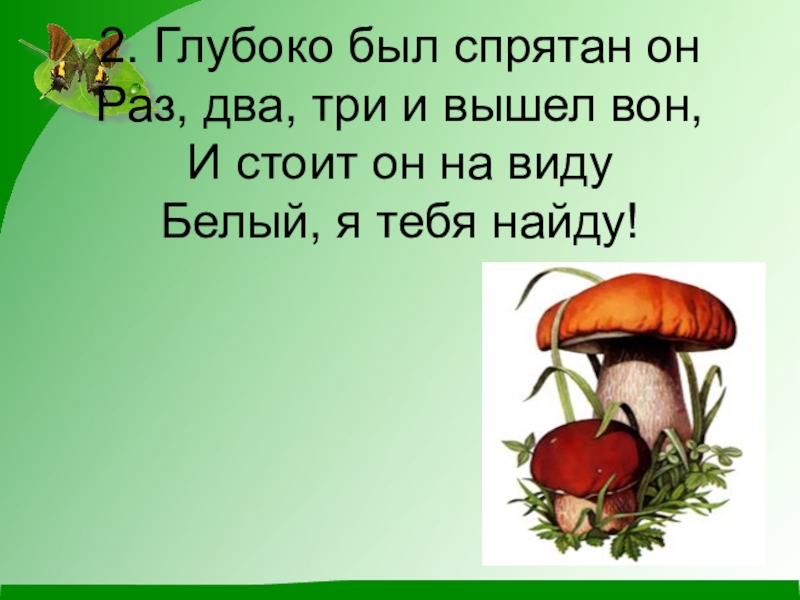 Грибы читай. Глубоко был спрятан он раз-два-три и вышел вон. Старый гриб рассказ. Урок м. пришвин 