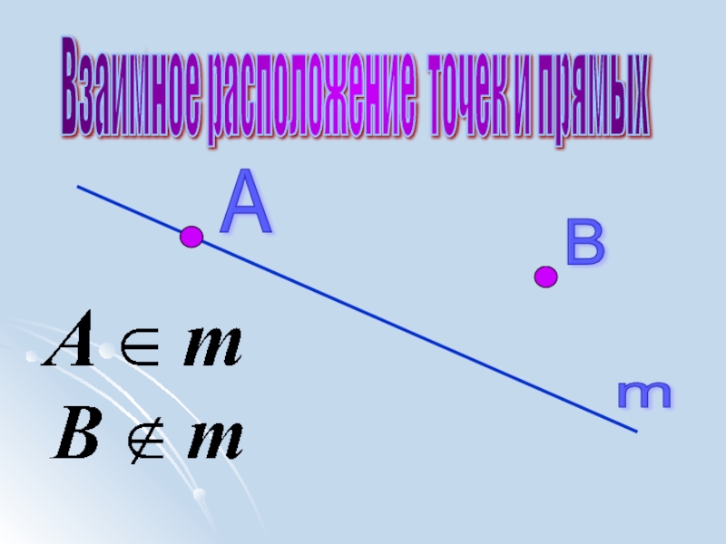 Начальные геометрические сведения презентация