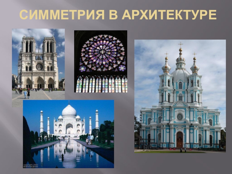 Симметрия в архитектуре картинки с названиями