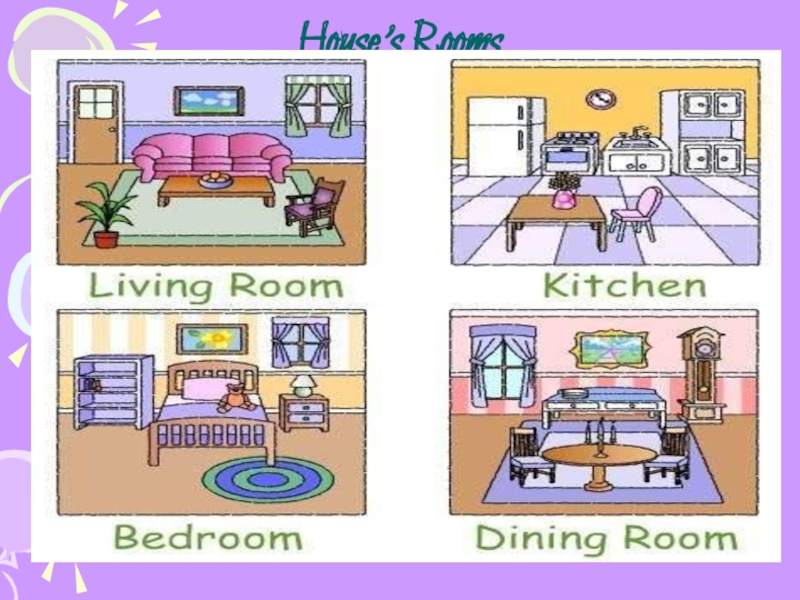 There are four rooms in the house