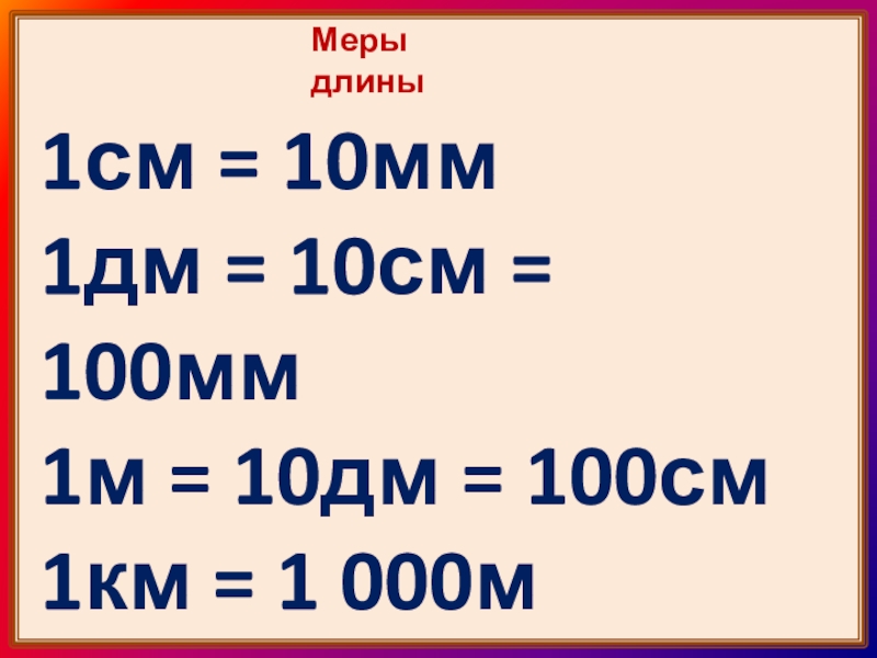 Меры стоимости 1 класс 8 вид презентация