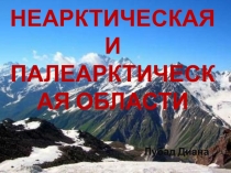 Презентация по биологии на тему НЕАРКТИЧЕСКАЯ И ПАЛЕАРКТИЧЕСКАЯ ОБЛАСТИ (11 класс)