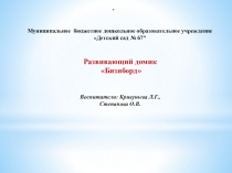 Презентация Развивающий домик - Бизиборд