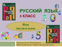 Презентация по русскому языку. 5 класс. Имя числительное.