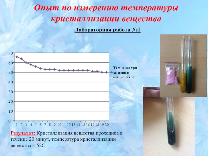 Температура в мина. Кристаллизация лабораторная работа. Температура кристаллизации это в физике. При кристаллизации температура твердого тела. Кристаллизация сыворотки.