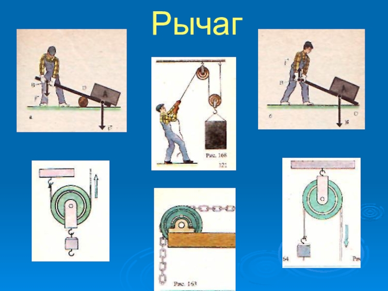 Рисунок рычага по физике 7