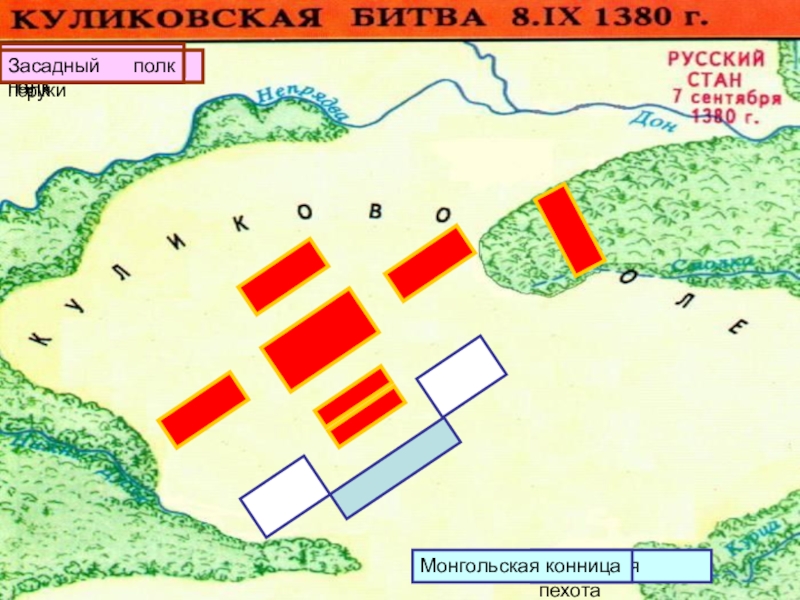 Куликовская битва интеллект карта - 98 фото