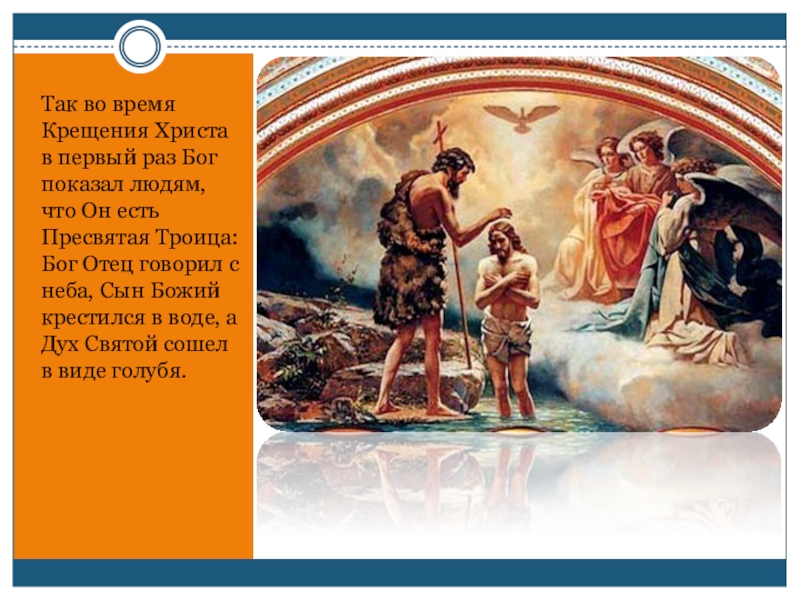 Бог раз. Бог показал кто они в первый раз. Крещение Богом я сын Бога. Во сколько крестился Иисус.
