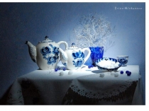 Презентация по познавательной и художественно-эстетической деятельностиСказочная Гжель