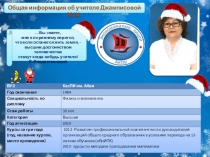 Творческий отчет  Мое призвание- педагогика