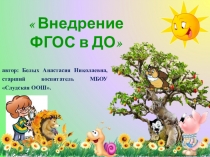 Презентация для педагогов Введение ФГОС дошкольного образования