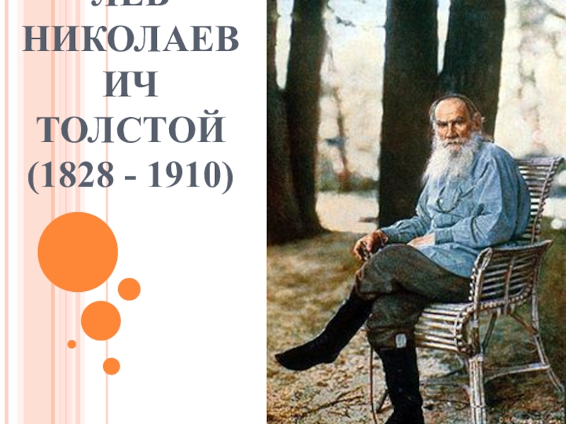 Презентация Презентация по литературе на тему Л. Н. Толстой После бала (8 класс)