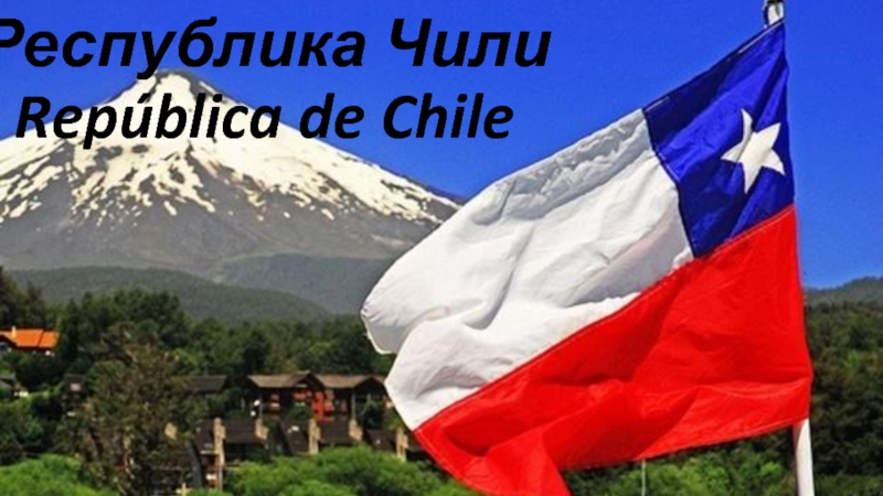 Реферат: Економіка Республіки Чилі
