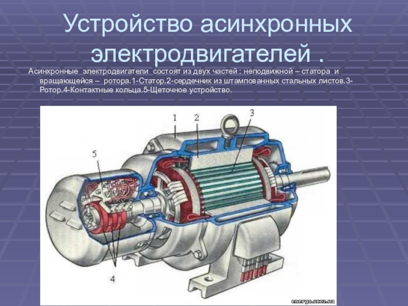 Презентация ремонт электродвигателей