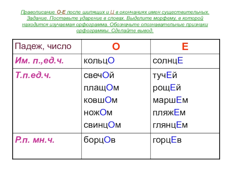 Орфограммы 6 класса по русскому языку презентация