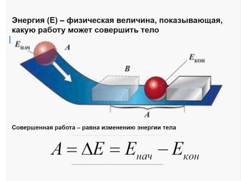 Презентация 7 класс по физике на тему энергия 7 класс