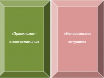 Правильно-неправильно в экстремальных ситуациях