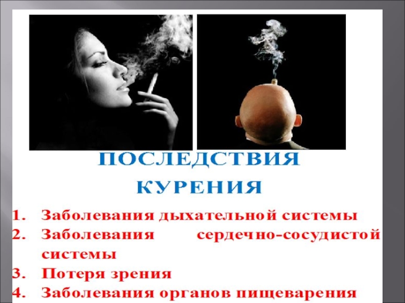 Заболевание курящих людей. Заболевания от курения сигарет. Последствия курения болезни.