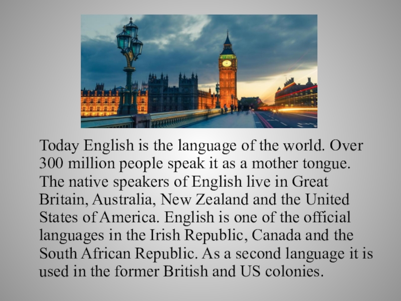 Доклад по теме Ирландцы и Австралия /english/