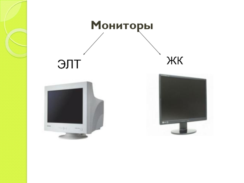 Мониторы элт презентация