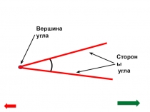 Презентация к уроку математики на тему Угол. Виды угла (2 класс)