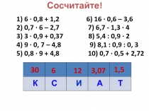 Презентация по математике на тему Статистические характеристики (7 класс)