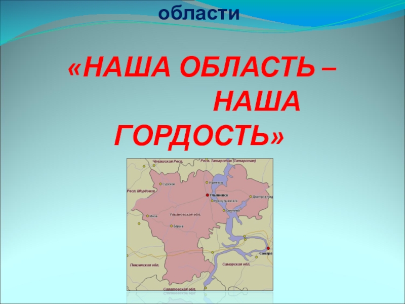 Презентация Презентация Ульяновская область- моя гордость