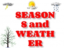 Презентация по английскому языку Сезоны и погода