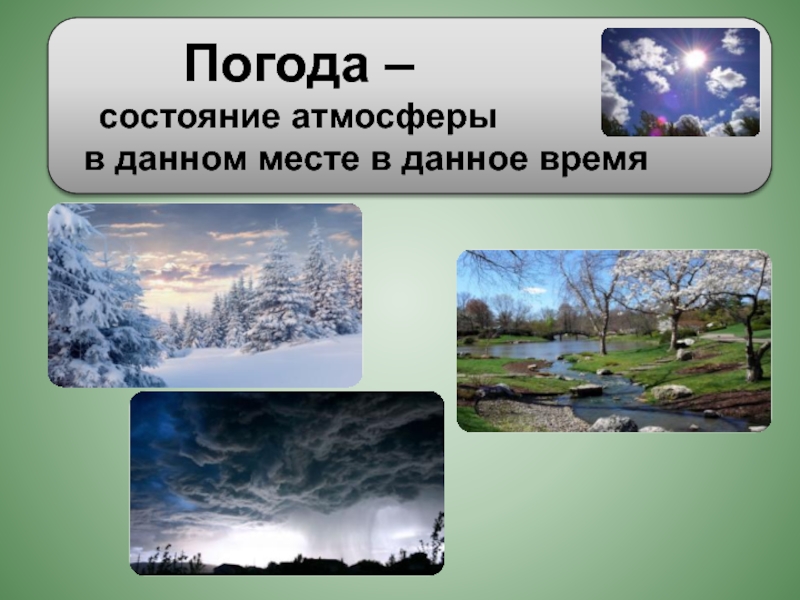 Презентация 2 класс окружающий мир что такое погода школа россии